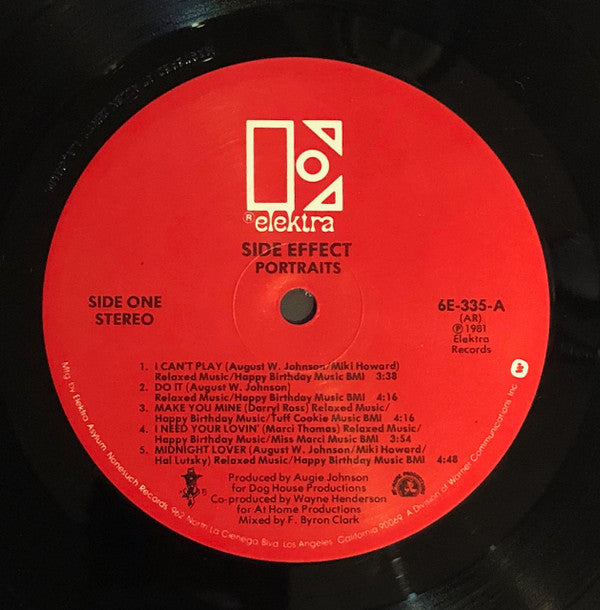 Side Effect : Portraits (LP, Album, AR )