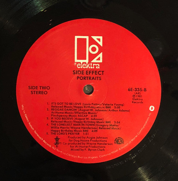 Side Effect : Portraits (LP, Album, AR )