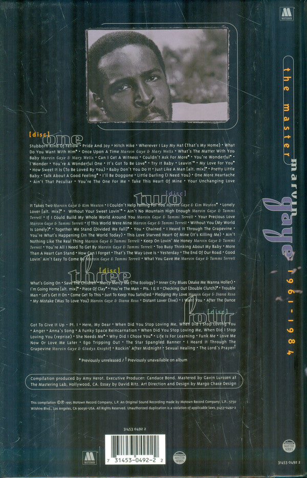 Marvin Gaye : The Master 1961-1984 (4xCD, Comp, Mono)