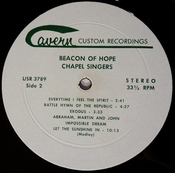 Beacon Of Hope Chapel Singers : Over The Walls (LP, Album)