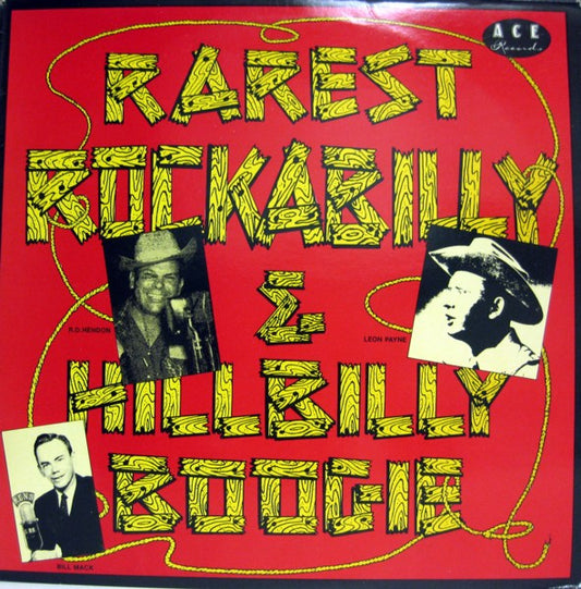 Various : Rarest Rockabilly And Hillbilly Boogie (LP, Comp, Mono)