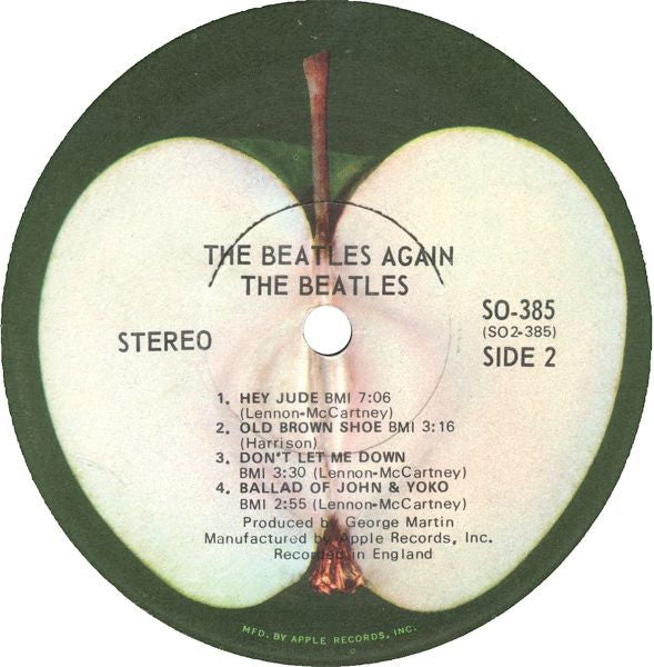 The Beatles : Hey Jude (The Beatles Again) (LP, Comp, Jac)