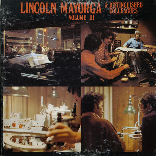 Lincoln Mayorga : Lincoln Mayorga & Distinguished Colleagues - Volume III (LP, Album, Ltd, RP, Whi)