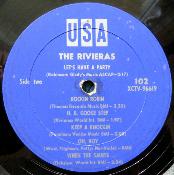 The Rivieras : Let's Have A Party (LP, Album)