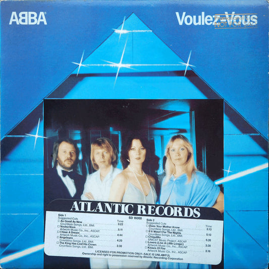 ABBA : Voulez-Vous (LP, Album, PRC)