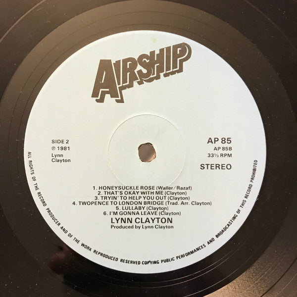 Lynn Clayton : Lynn Clayton (LP)