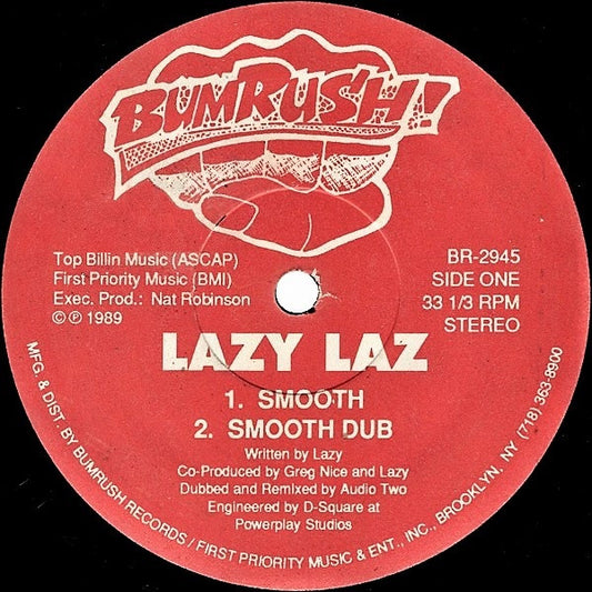 Lazy Laz : Smooth (12")