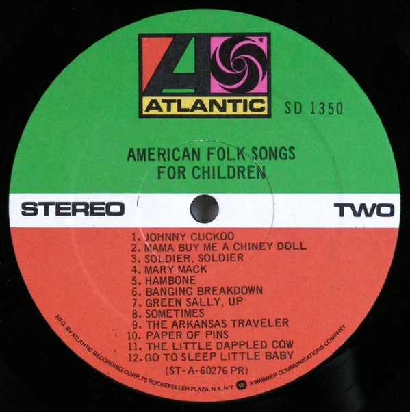 Various : American Folk Songs For Children (LP, RE)
