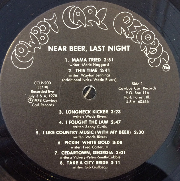 Near Beer : Near Beer, Last Night (LP, Album)