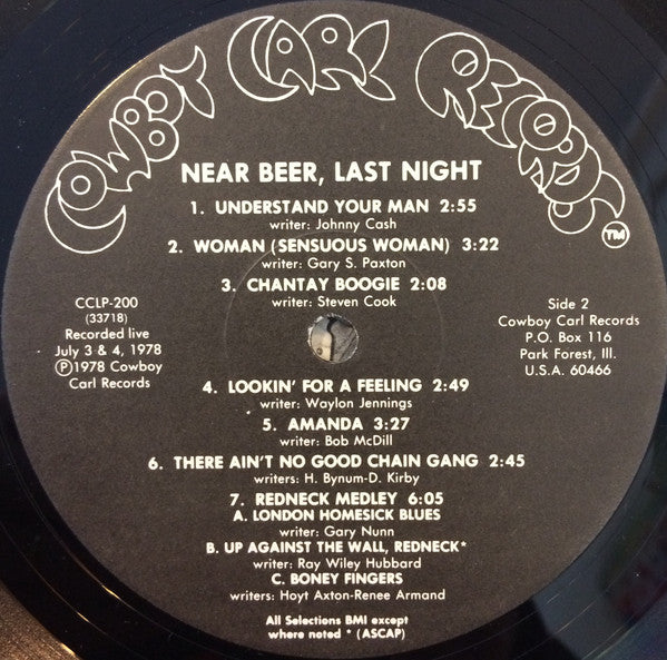 Near Beer : Near Beer, Last Night (LP, Album)