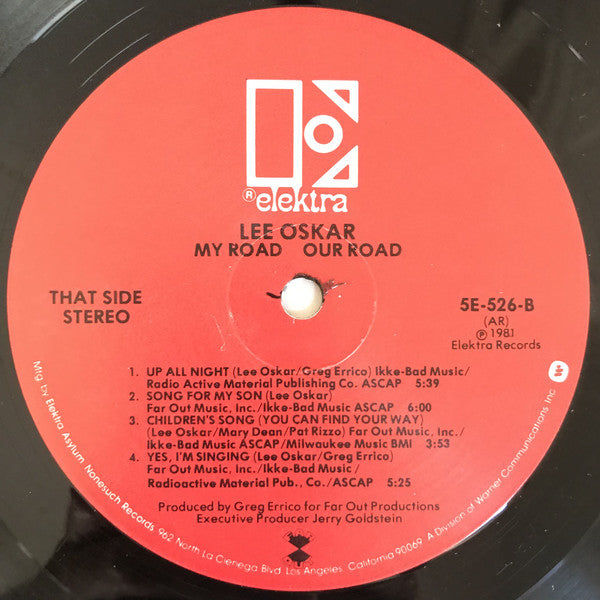 Lee Oskar : My Road Our Road (LP, Album, All)