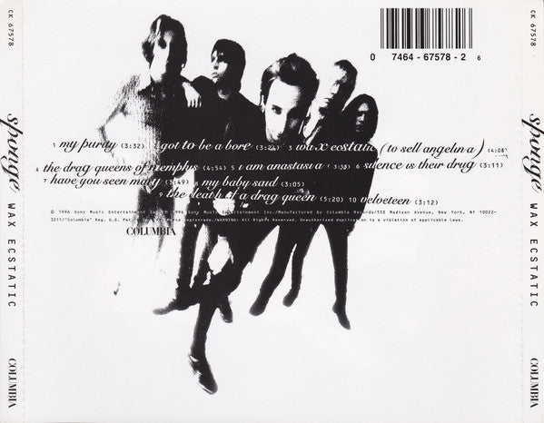 Sponge (3) : Wax Ecstatic (CD, Album)