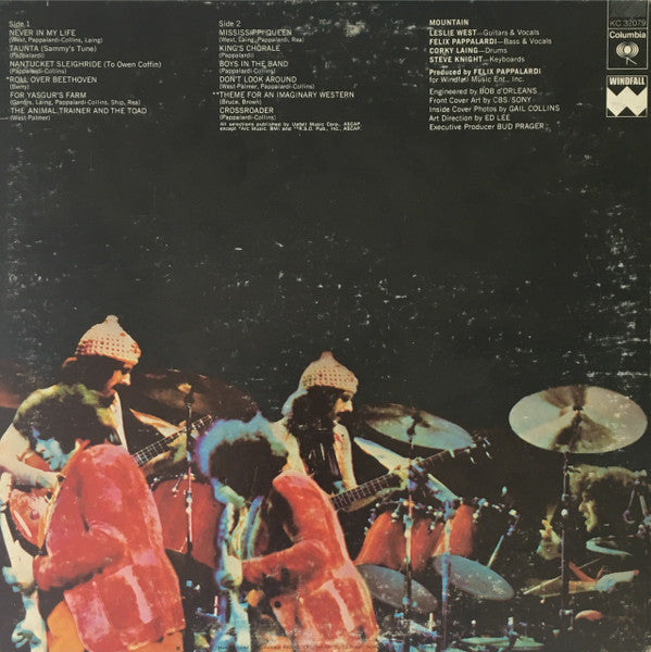 Mountain : The Best Of Mountain (LP, Comp, Ter)