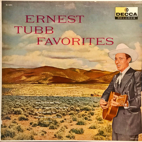 Ernest Tubb : Favorites (LP, RP)