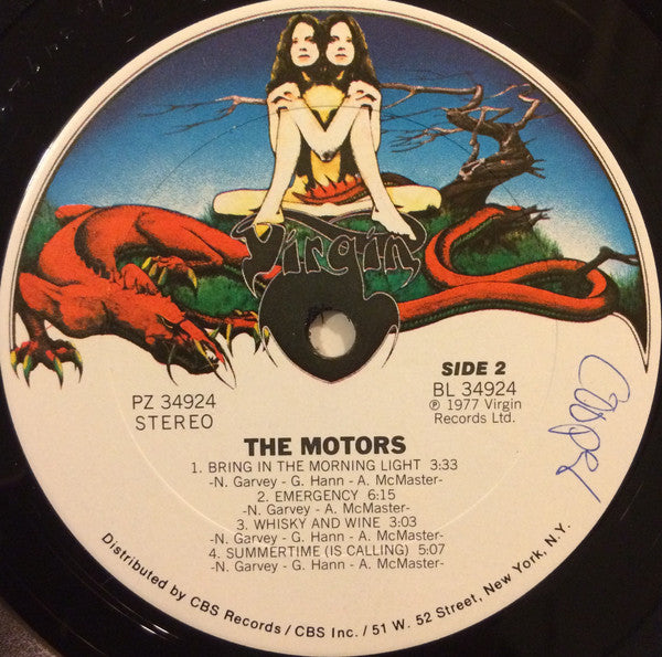 The Motors : The Motors (LP, Album, Ter)