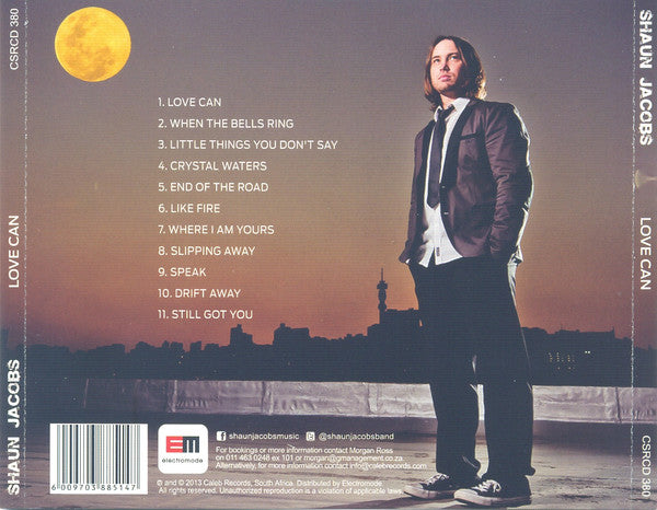 Shaun Jacobs : Love Can (CD, Album)