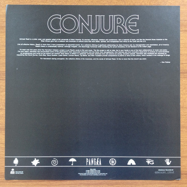 Conjure : Music For The Texts Of Ishmael Reed : Music For The Texts Of Ishmael Reed (LP, Album, RE)