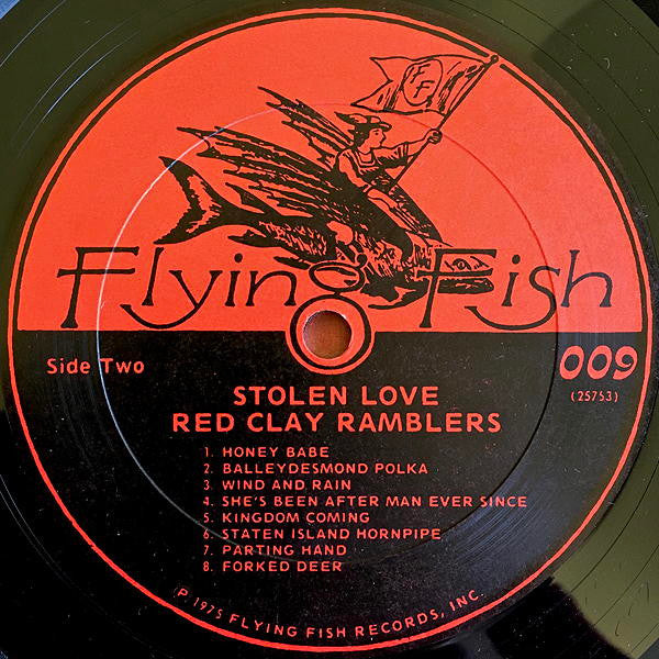 The Red Clay Ramblers : Stolen Love (LP, Album, Red)