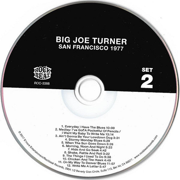Big Joe Turner Featuring Mike Bloomfield : San Francisco 1977 (2xCD, Comp)