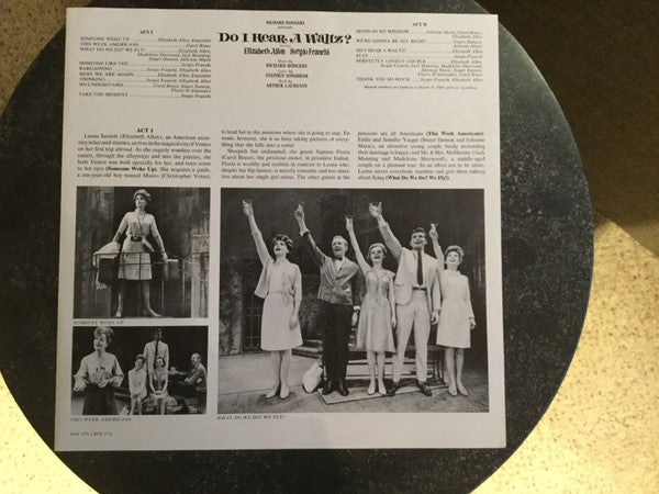 Elizabeth Allen, Sergio Franchi : Do I Hear A Waltz? (LP, Album, Ltd, Promo, S/Edition, blu)
