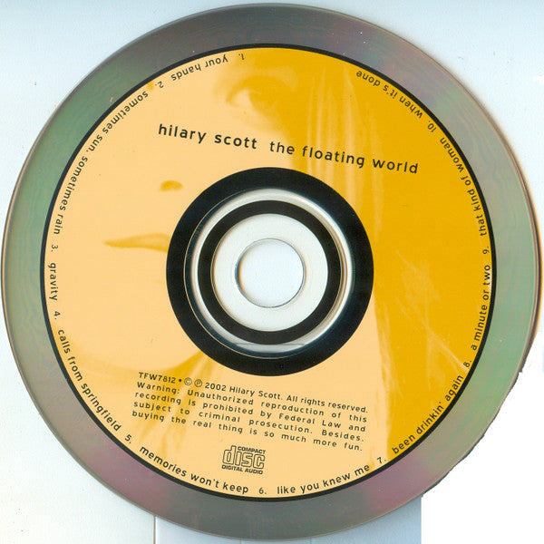 Hilary Scott (3) : Floating World (CD, Album)