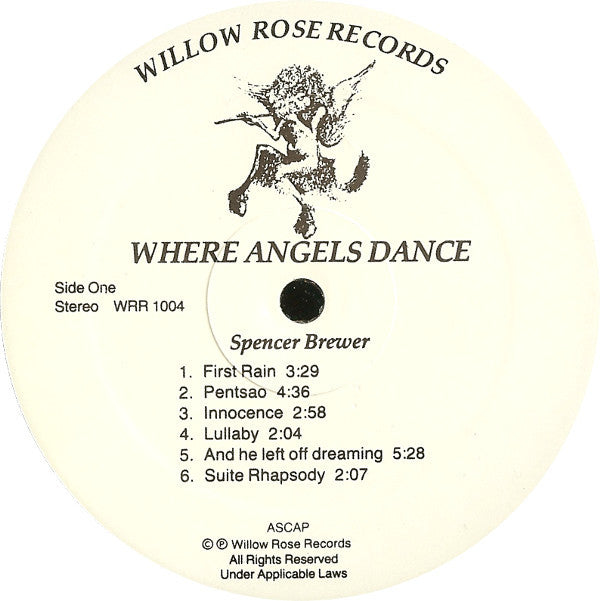 Spencer Brewer : Where Angels Dance (LP, Album)