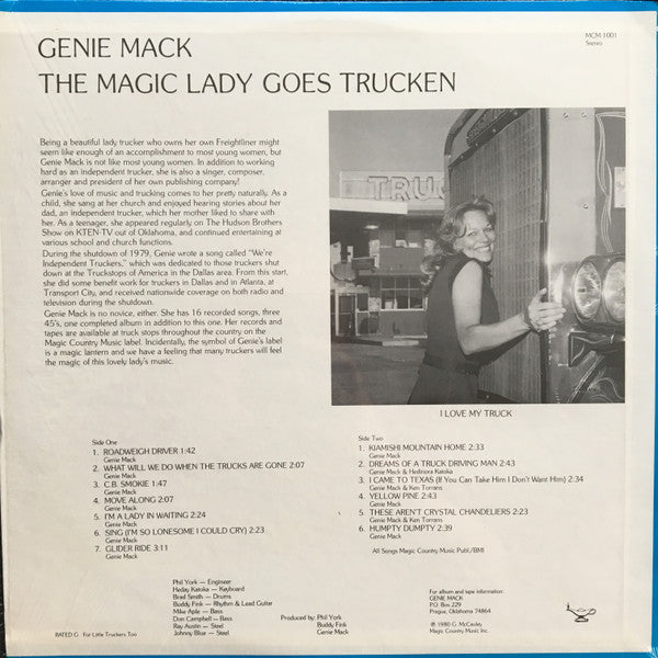 Genie Mack : The Magic Lady Goes Trucken Vol. II (LP, Album)