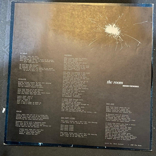 The Room (3) : Indoor Fireworks (LP, Album)