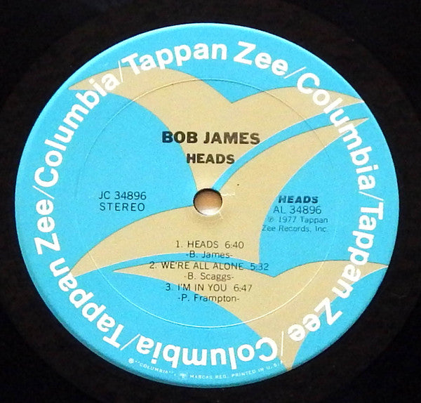 Bob James : Heads (LP, Album, San)
