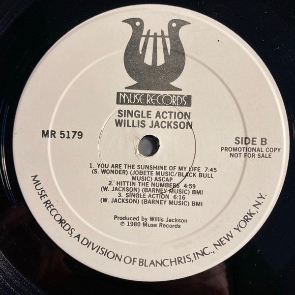 Willis Jackson With Pat Martino : Single Action (LP, Album, Promo)