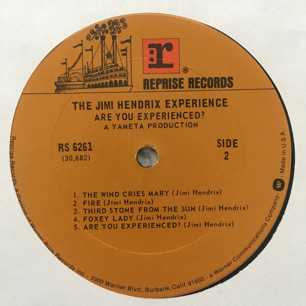 The Jimi Hendrix Experience : Are You Experienced? (LP, Album, RE, Ter)