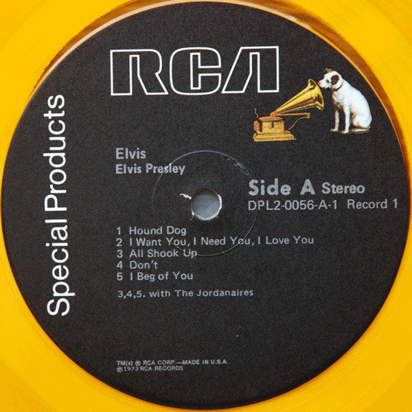 Elvis Presley : Elvis Commemorative Album (2xLP, Comp, Ltd, Num, RE, Gol)