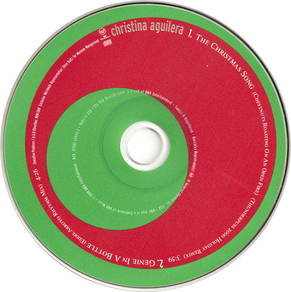 Christina Aguilera : The Christmas Song (Chestnuts Roasting On An Open Fire) (CD, Single)