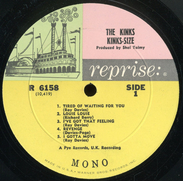 The Kinks : Kinks-Size (LP, Album, Mono, Pit)