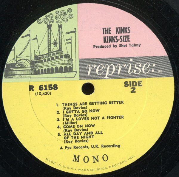 The Kinks : Kinks-Size (LP, Album, Mono, Pit)