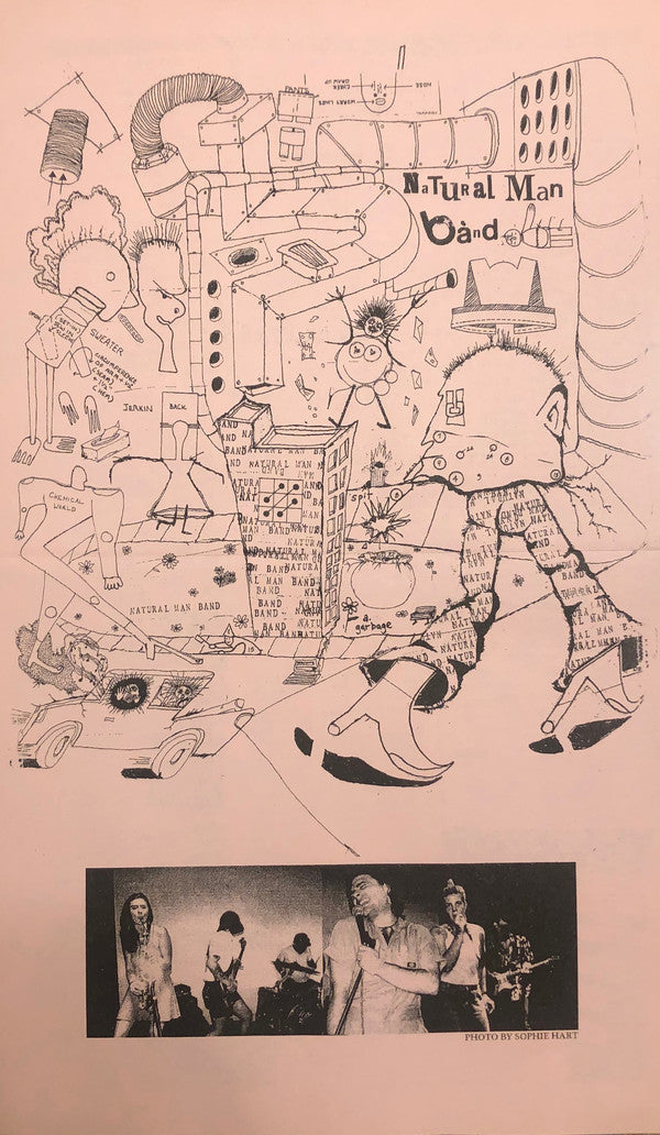 Natural Man & The Flamin' Hot Band : Living In A Chemical World With The Natural M*n Band (LP, Album)