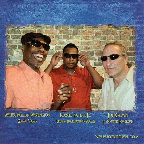 Joe Krown, Russell Batiste, Walter "Wolfman" Washington : Triple Threat (CD, Album)