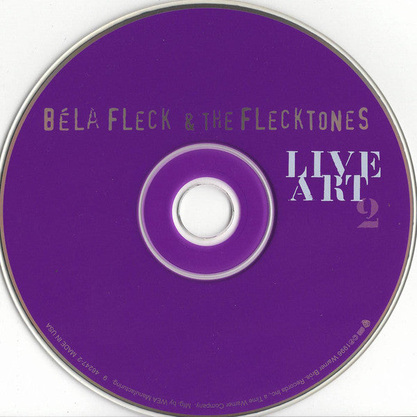 Béla Fleck & The Flecktones : Live Art (2xCD, Album, RP)