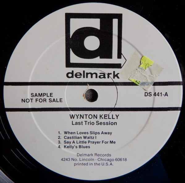 Wynton Kelly : Last Trio Session (LP, Album, Promo, RE)