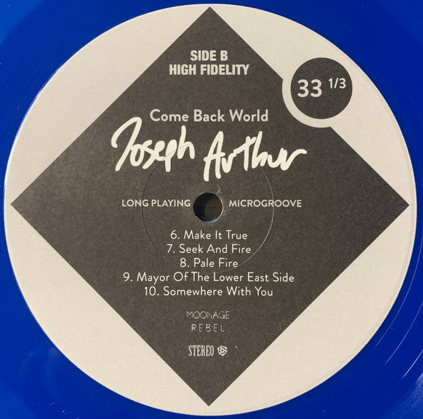 Joseph Arthur : Come Back World (LP, Ltd, Blu)