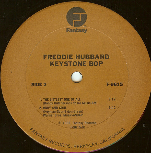 Freddie Hubbard : Keystone Bop (LP, Album)