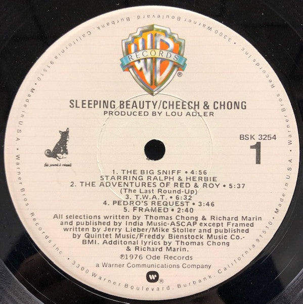 Cheech & Chong : Sleeping Beauty (LP, Album, RE, Los)