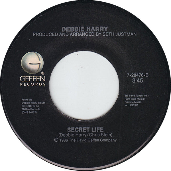 Deborah Harry : In Love With Love (7", Spe)