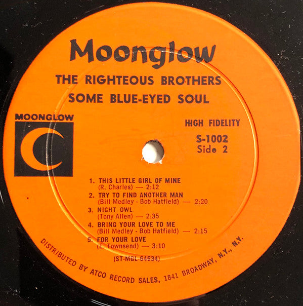 The Righteous Brothers : Some Blue-Eyed Soul (LP, Album)