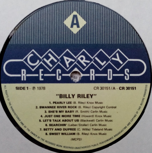 Billy Lee Riley : Sun Sound Special (LP, Comp, Mono, RE)