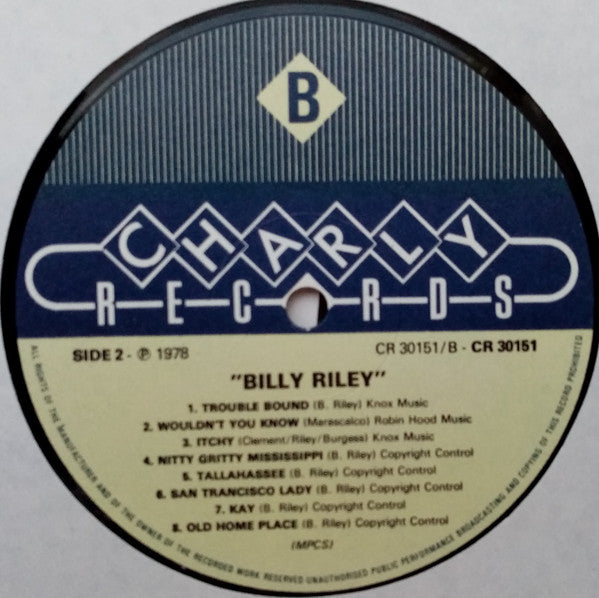 Billy Lee Riley : Sun Sound Special (LP, Comp, Mono, RE)