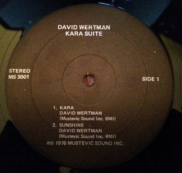 David Wertman : Kara Suite (LP, Album)
