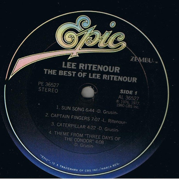Lee Ritenour : The Best Of Lee Ritenour (LP, Comp)