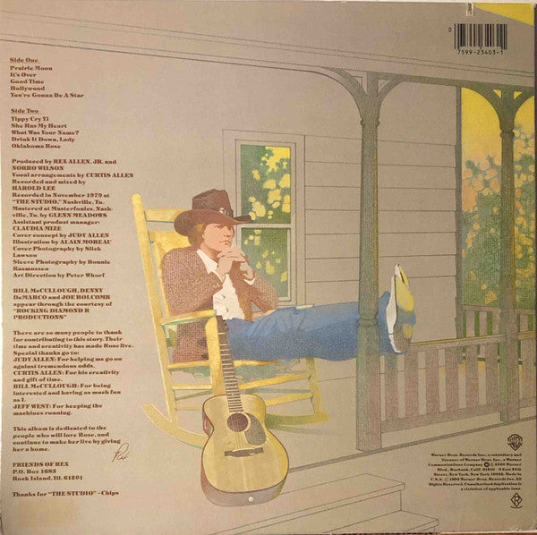 Rex Allen Jr. : Oklahoma Rose (LP, Album, Jac)