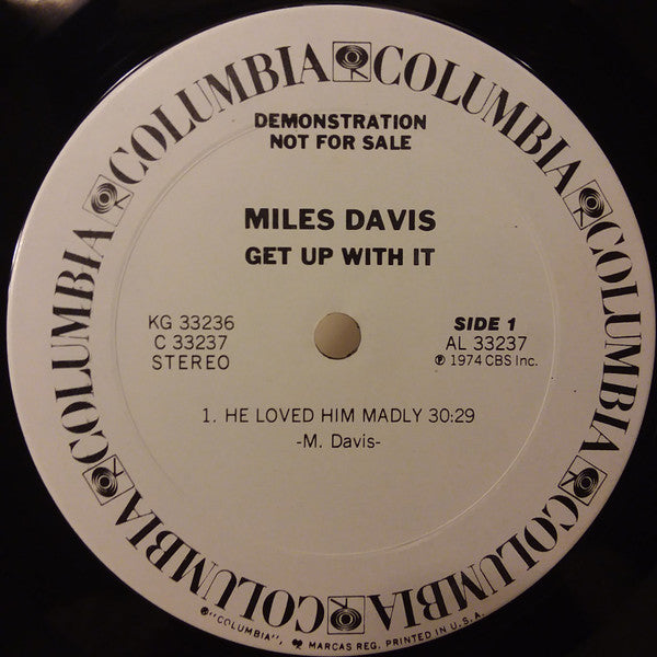 Miles Davis : Get Up With It (2xLP, Album, Promo, Ter)